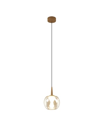 ANDRÓMEDA * COLGANTE 1L - BASE ORO - CRISTAL BRONCE 8940